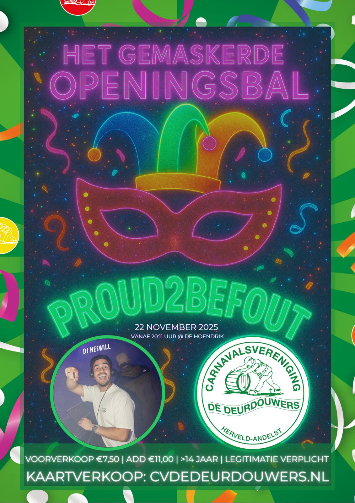 Openingsbal Poster